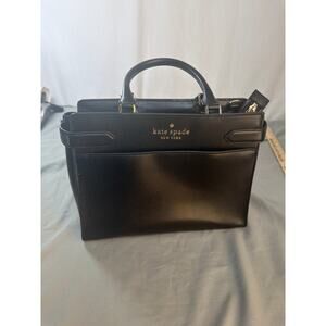 Kate Spade New York Staci Medium Satchel in Black